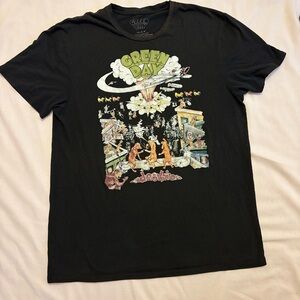 Black Graphic Green Day T-Shirt